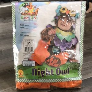 Noah’s Ark night owl infant costume.